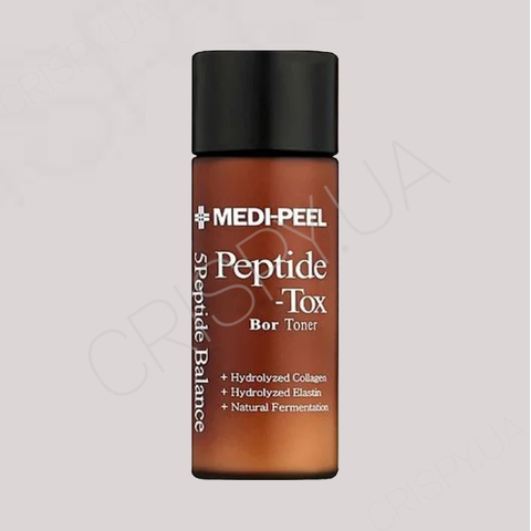 Міні-версія антивікового тонера для обличчя з пептидами MEDI-PEEL PEPTIDE TOX-BOR TONER - 30 мл 